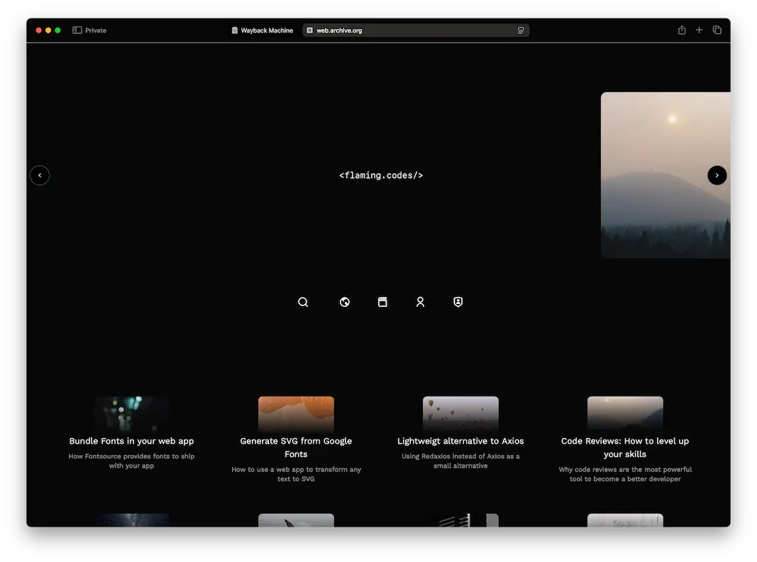 A refreshed landing page with improved structure and a clearer message.